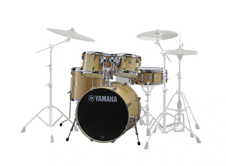 Yamaha Stage Custom Birch SBP0F5 Natural wood - 5 trommer (Shellpack) 